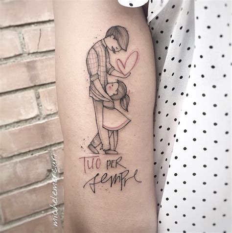 Tatuagens Pai E Filhas - Desenhos De Tatuagens Pai E Filha Bahia Já Cultura De Pai Para