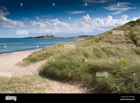 Embleton Beach on a beautiful summers day Stock Photo - Alamy