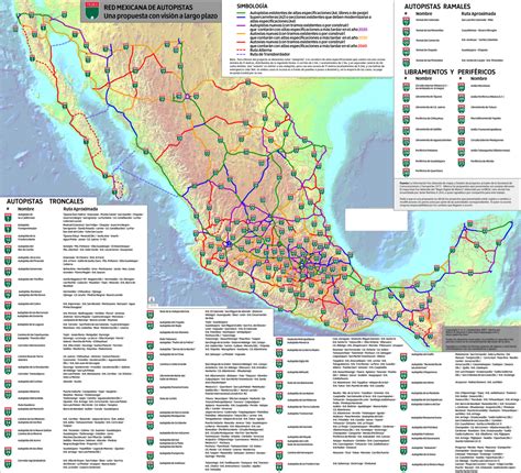 Arriba 97 Foto Mapa De Carreteras De México 2021 Mirada Tensa