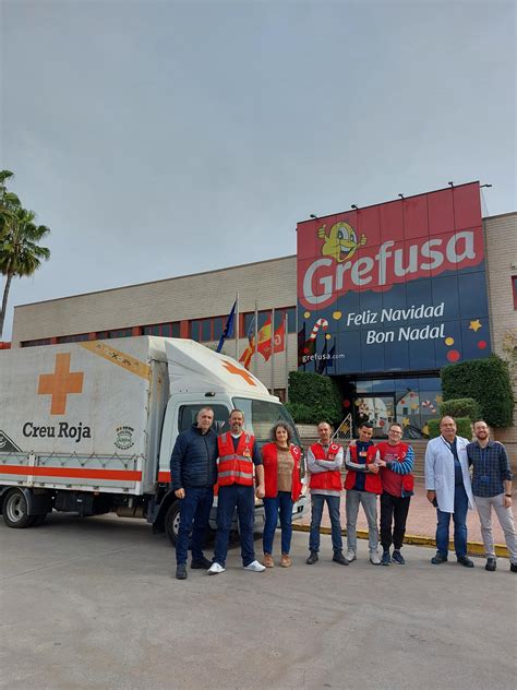 Grefusa colabora con Cruz Roja para que niños de Alzira reciban regalos