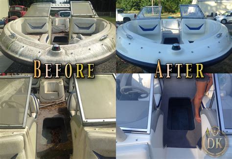 Detail King NW Boat Detailing Before After Boating Professionals