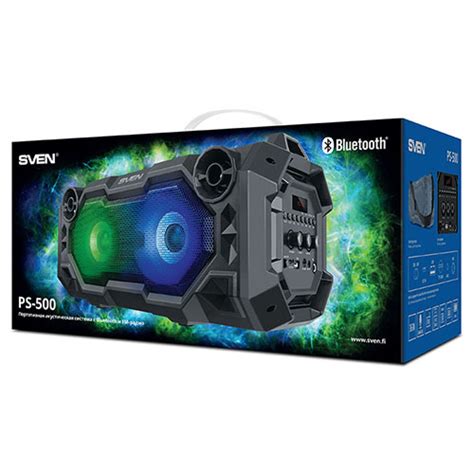 Портативная акустическая система SVEN PS-500