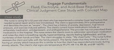 Solved Engage Fundamentals Fluid Electrolyte And Acid Base Chegg