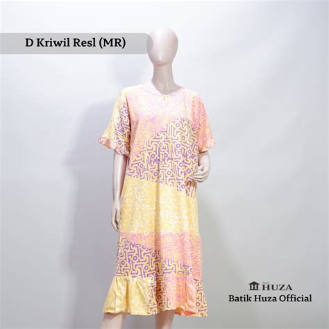 Jual Batik Huza Daster Busui D Kriwil Resleting Mr Shopee Indonesia