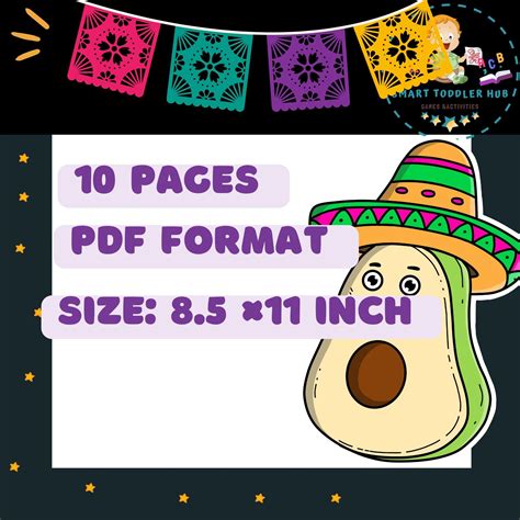 Cinco De Mayo Letter Writing And Coloring Worksheet Celebrate With