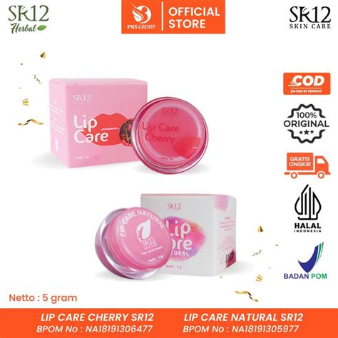 Jual Lip Care Sr Best Seller Pelembab Bibir Lip Balm Pencerah