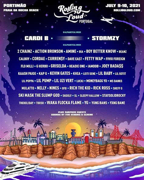 Cardi B Stormzy Chainz Announced For Rolling Loud Portugal