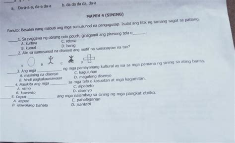 PA ANSWER PO PLEASE NEED KO NA TALAGA Brainly Ph