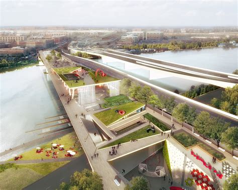 OMA + OLIN Selected to Design D.C.'s 11th Street Bridge Park | Landscape and urbanism, Landscape ...