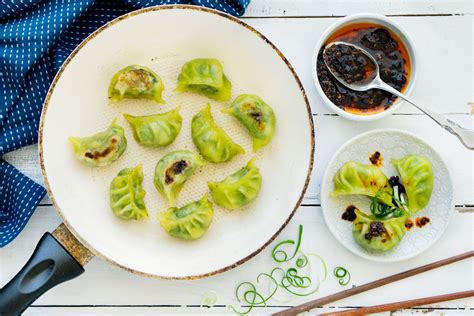 Vegan Spinach Dumplings | Asian Inspirations