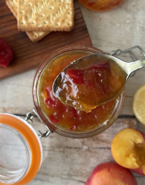 Sweet And Spicy Peach Habanero Jam Recipe Spicy Exchange