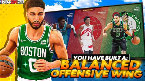 Best Balanced Offensive Wing Build On Nba K Old New Gen Vol