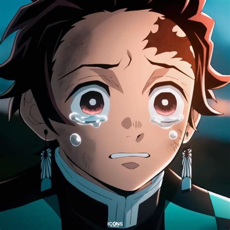 Tanjiro Crying Blank Template Imgflip