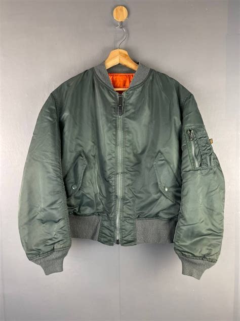 Vintage Vintage Alpha Industries Type Ma 1 Reversible Bomber Jacket