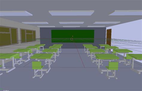 Salón De Clases Modelo 3d 1 3ds Unknown Blend Fbx Obj Stl Free3d