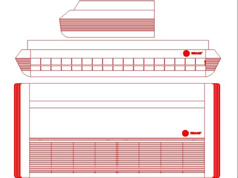 Mini Split En AutoCAD Descargar CAD 54 84 KB Bibliocad