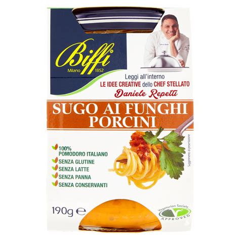 Sugo Funghi Porcini Biffi Gr L Ecommerce Secondo Iper Tosano