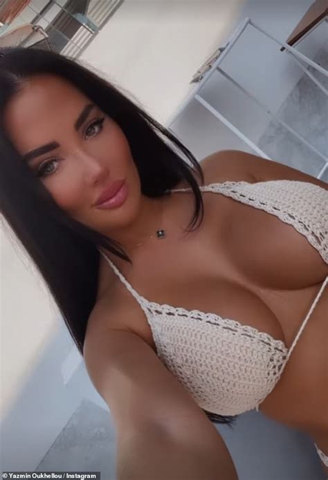 Yazmin Oukhellou Wows In A Skimpy Crochet Bikini As She Poses For Sizzling Snaps In Dubai
