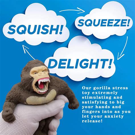 Custom Novelty Squishy Monkey Decompression Funny Squishy Toy Fidget