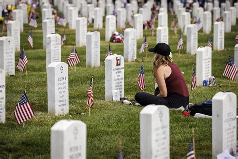 Photos Show Memorial Day Tributes At Arlington National Cemetery