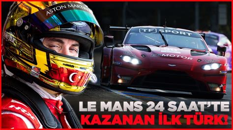 Le Mans da kazanan ilk Türk SALİH YOLUÇ 2020 Le Mans 24 Saat te