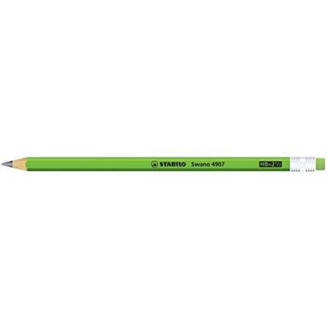 Pcs Pack Graphite Pencil Stabilo Swano Fluo In Flu Vertecchi Arte