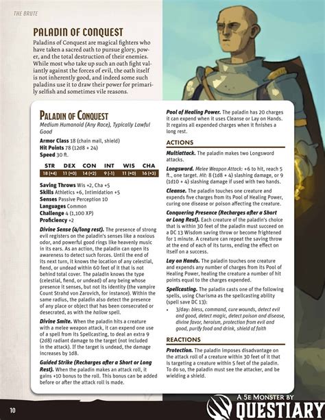 Mercenary - CR2 Medium Humanoid, Any Alignment - D&D 5e Monster by ...