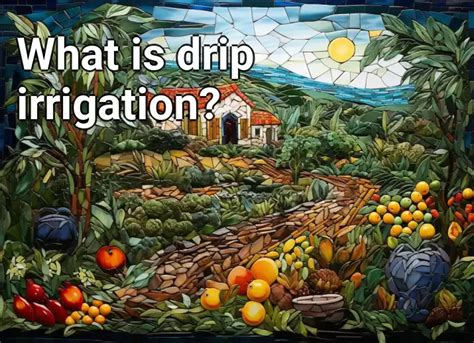 What is drip irrigation? – Agriculture.Gov.Capital