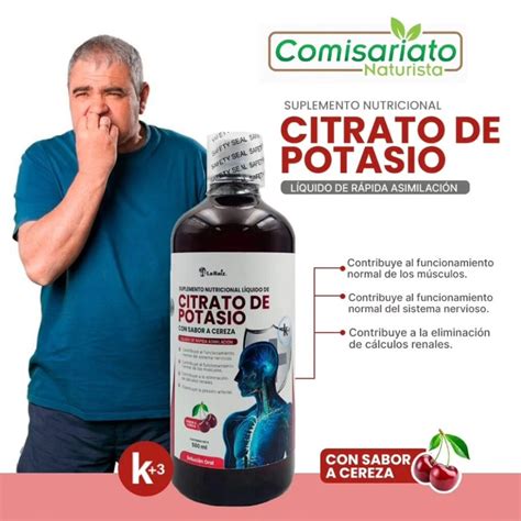 Suplemento Nutricional L Quido De Citrato De Potasio Ml