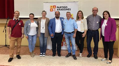 Alberto Izquierdo Y La Candidatura Del Partido Aragon S En Castelser S