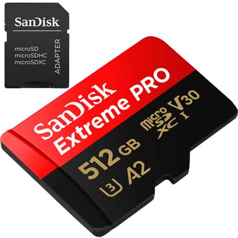 SanDisk 512GB microSD Extreme Pro geheugenkaart U3 A2 170MB/s - DataIO