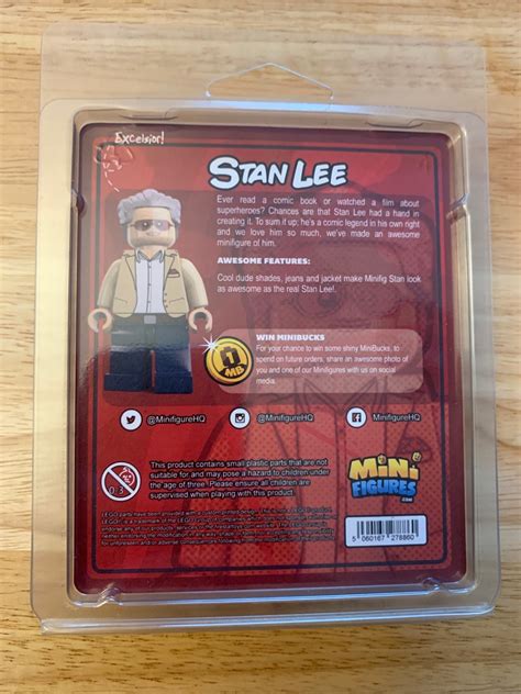 To Fallen Heroes Custom Stan Lee Minifigure Minifigures Blog