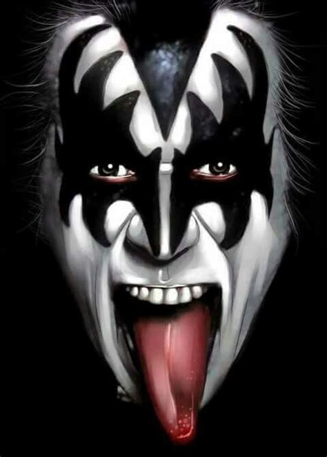 Pin By Edgardo Benitez On Kiss Kiss Art Rock Band Posters Gene Simmons