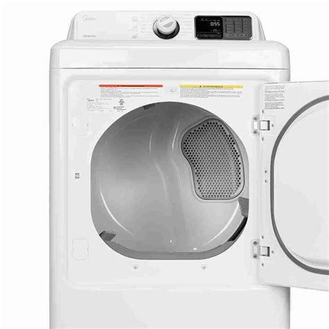 Midea 75 Cu Ft White Front Load Electric Dryer Model Mle45n1bww