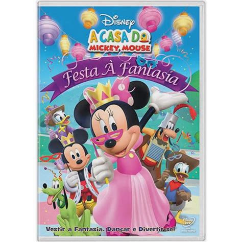 A Casa Do Mickey Festa A Fantasia Dvd Original Lacrado Submarino