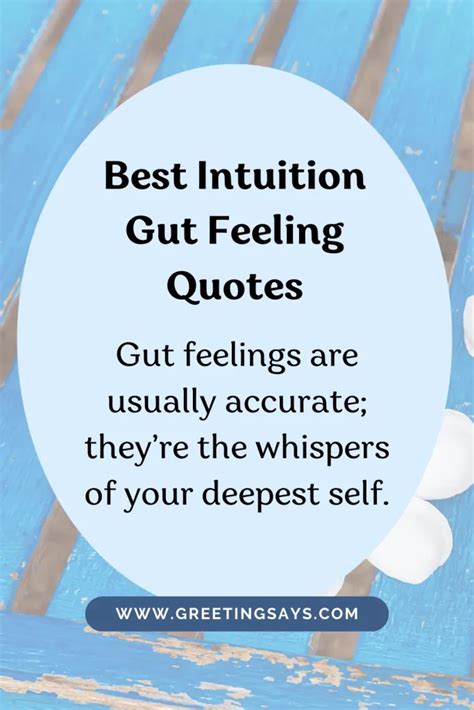 55 Impressive Trust Your Gut Quotes And Sayings Greeting Says