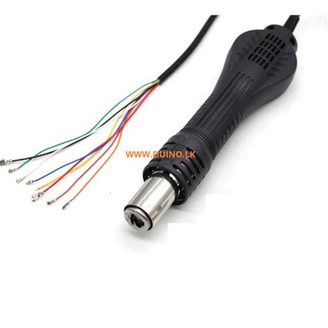 Hot Air Desoldering Gun FOR 858 8586B 858D 878 Rework Soldering Station DC24V Fan Duinolk