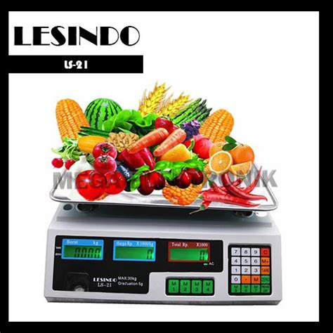 LESINDO LS 21 Timbangan Buah Digital 30Kg Lazada Indonesia