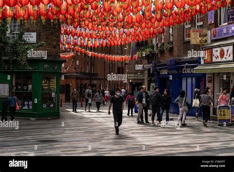 Chinatown In London Stock Photo Alamy