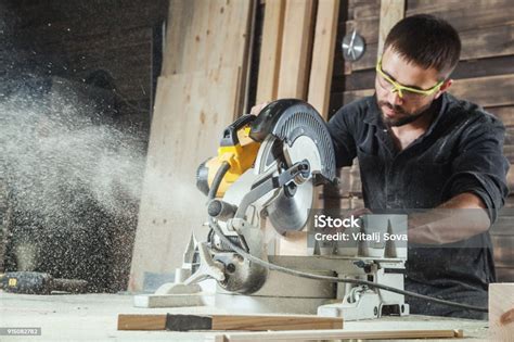 Carpenter Saws A Circular Saw Stock Photo Download Image Now Circle