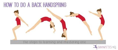 How To Do A Back Handspring The Best Drills And Exercises To Help You