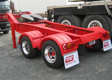 2x4 Dolly Heavy Haulage Trailer Low Loader Dolly TRT