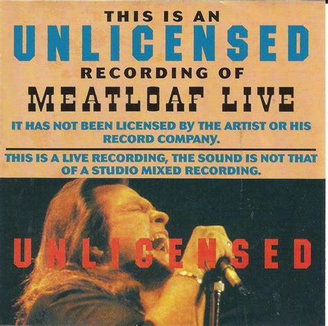 Meat Loaf - Live (1994, CD) | Discogs