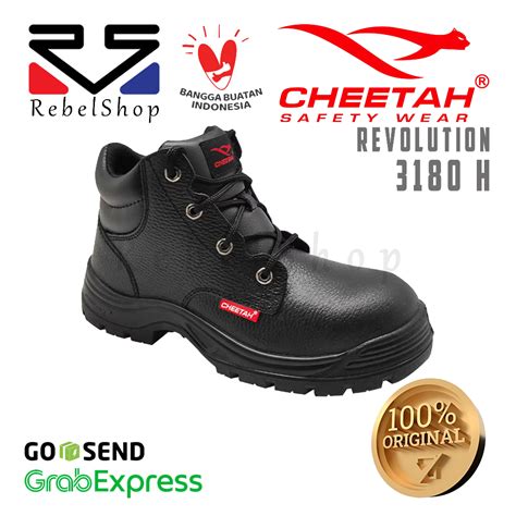 Jual Sepatu Kerja Cheetah H H Revolution Safety Shoes