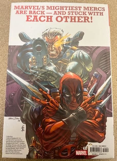 Deadpool And Cable Omnibus Brooks Dm Variant Gothic Ts