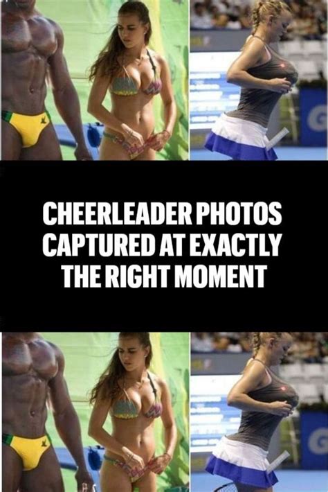 Cheerleader Photos Captured At Exactly The Right Moment Perfectly