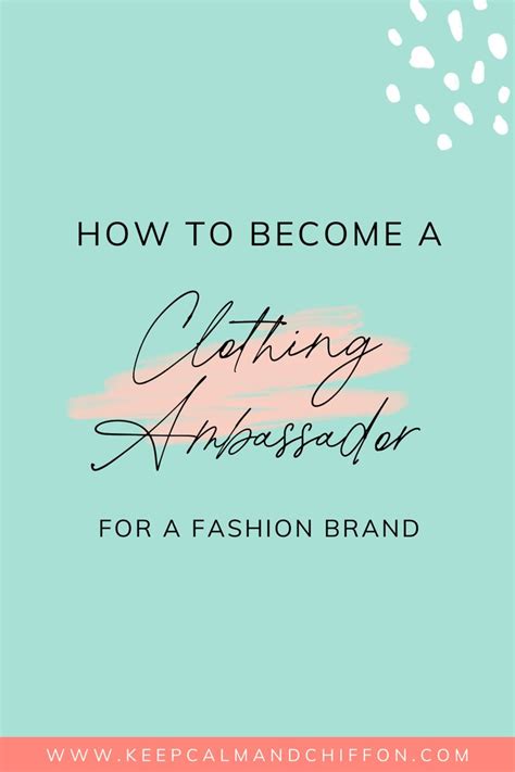 How To Become A Clothing Brand Ambassador Brand Ambassador Program How To Become Brand