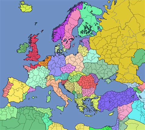 Map Of Europe In My Alternate History Setting Imaginarymaps Images ...