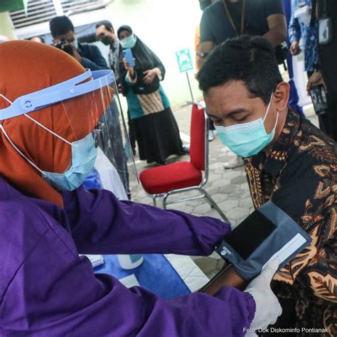 Berita Dinkes Kota Pontianak Gelar Simulasi Vaksinasi Covid