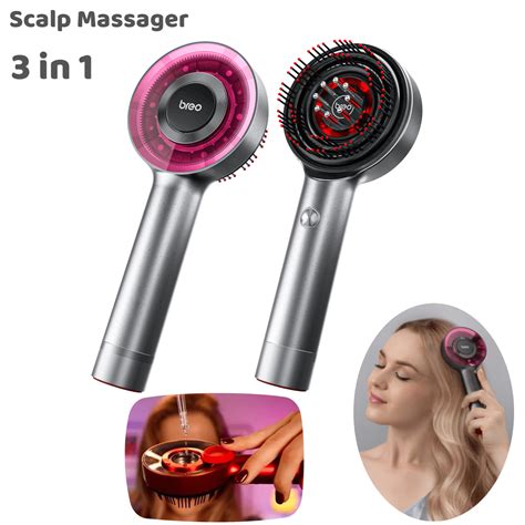 Breo Scalp3 3 en 1 Portable Masseur De Cuir Chevelu A Une Cavité De